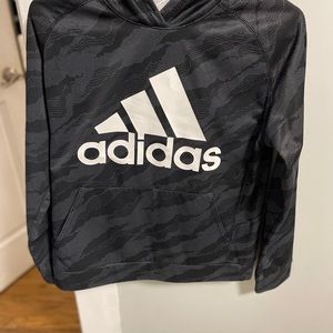 Boys Adidas Camo Hoodie